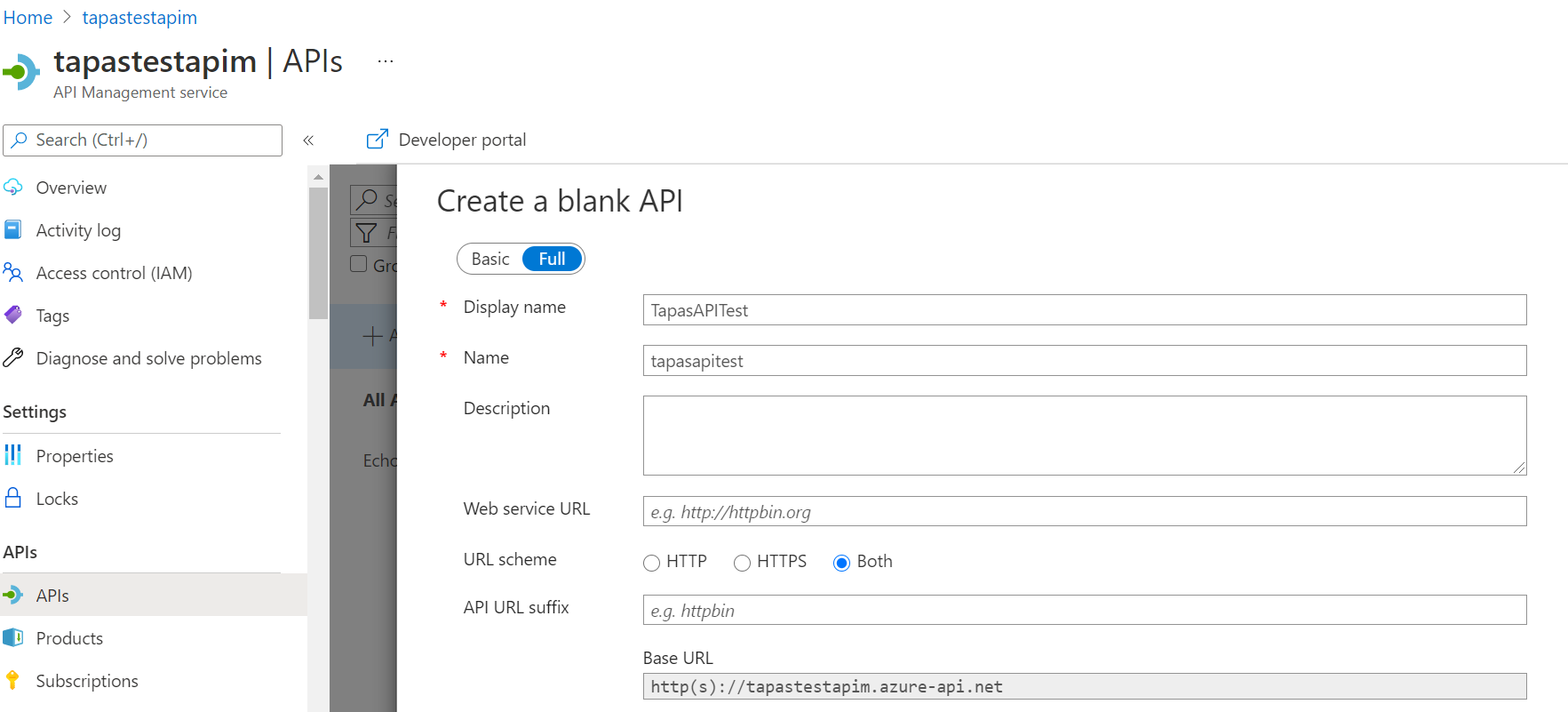 Azure New Details API