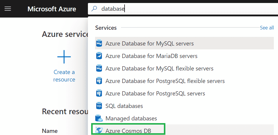 Azure ComsoDB