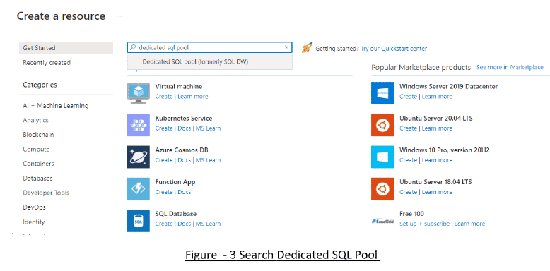 Azure Dedicated SQL Pool