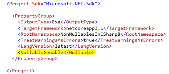 How to use C# Non-Nullable Reference Types