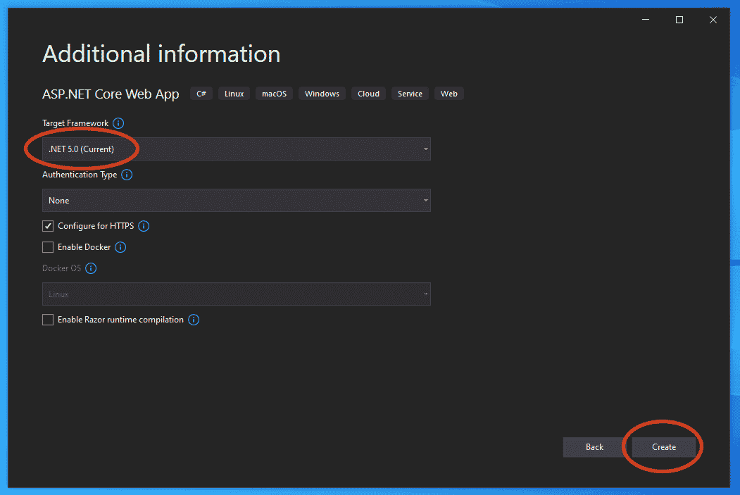 Configure .NET framework