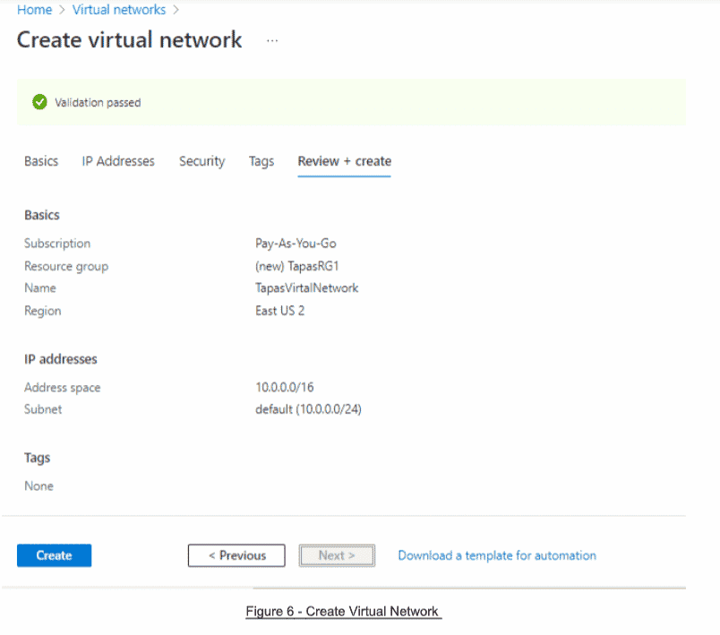 Create a Virtual Network in Azure Firewall