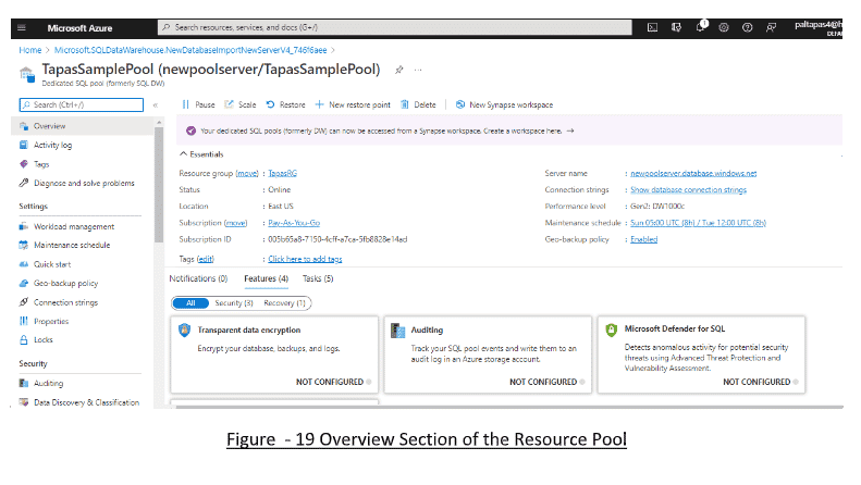 Dedicated Pools in Azure details and overview