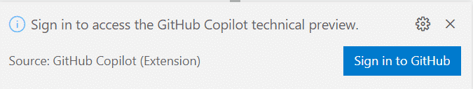 GitHub Copilot Technical Preview