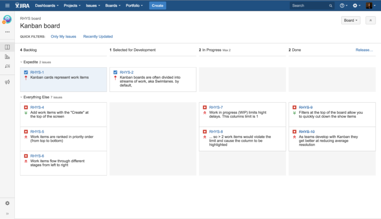 Jira Kanban Boards for C#