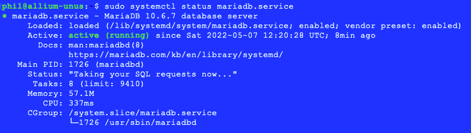 Install MariaDB on Linux