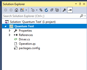 Solution Explorer