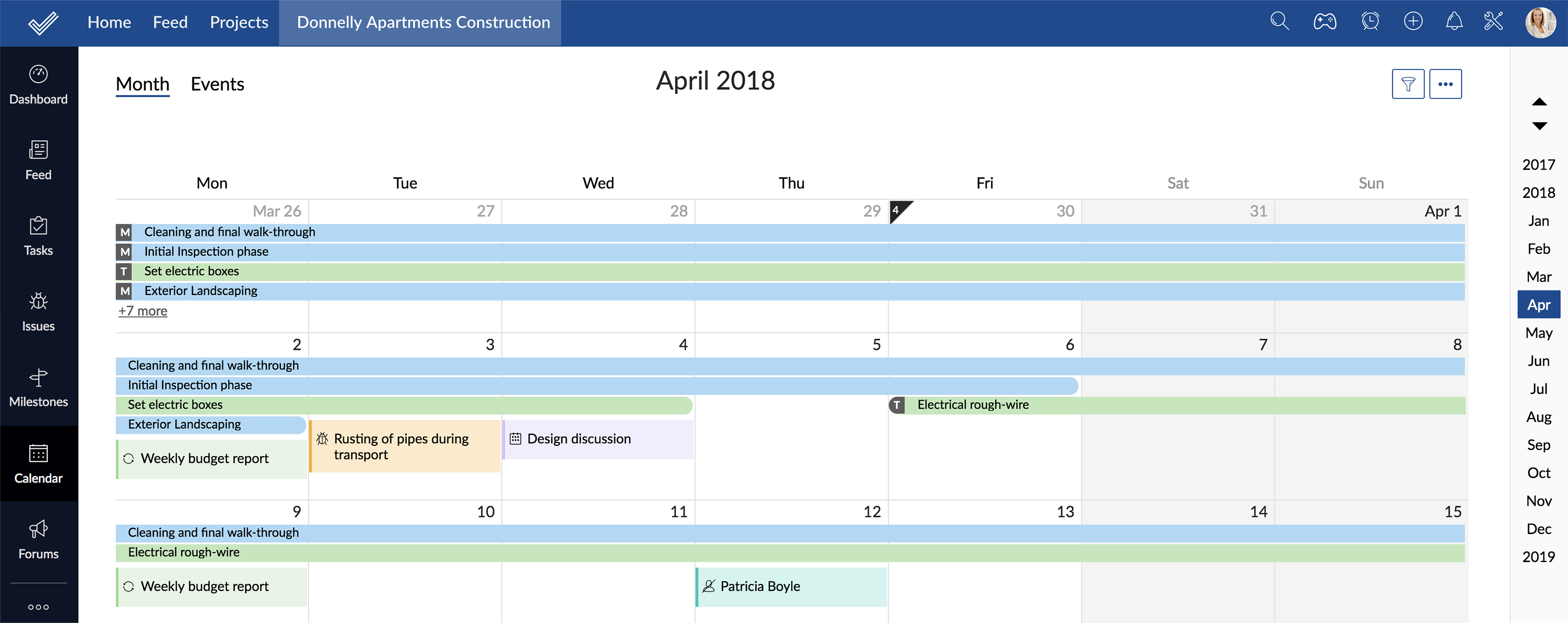 Zoho PM Software